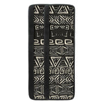Beige Aztec Pattern Print Refrigerator Handle Covers