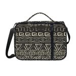 Beige Aztec Pattern Print Shoulder Strap Bible Bag