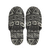 Beige Aztec Pattern Print Slippers