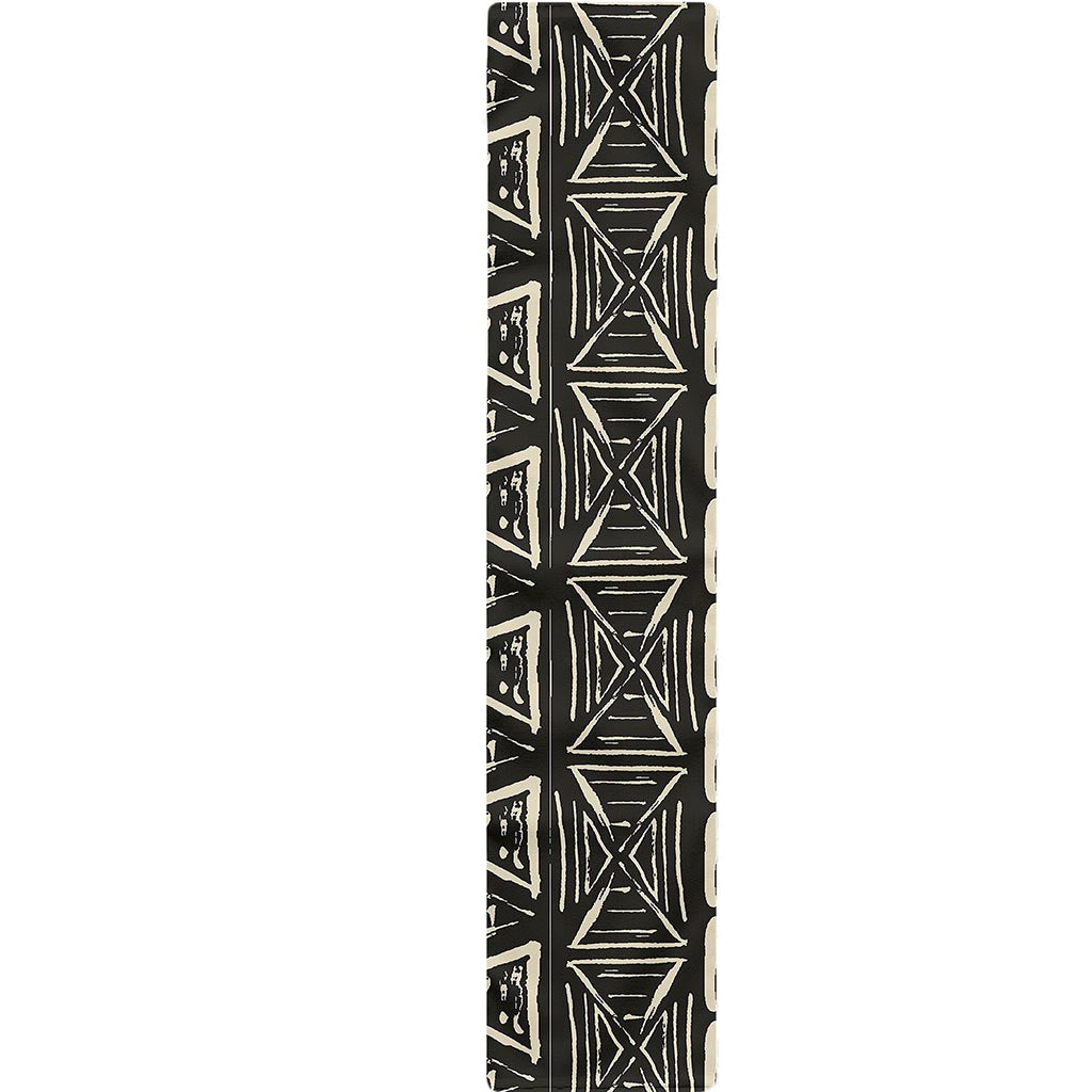 Beige Aztec Pattern Print Table Runner