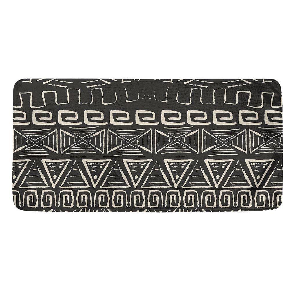 Beige Aztec Pattern Print Towel