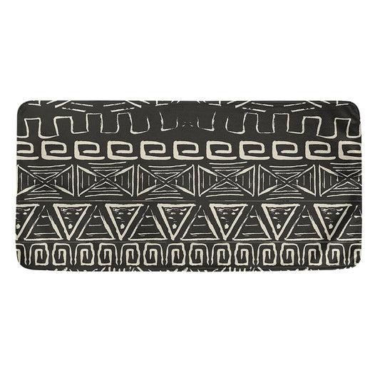 Beige Aztec Pattern Print Towel