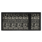 Beige Aztec Pattern Print Trifold Wallet