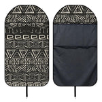 Beige Aztec Pattern Print Waterproof Car Seat Cover
