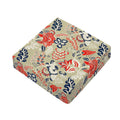 Beige Bohemian Floral Pattern Print Outdoor Seat Cushion Cover