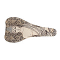 Beige Buddha Mandala Print Bicycle Seat Cover