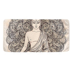Beige Buddha Mandala Print Towel