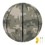 Beige Digital Camo Pattern Print Basketball