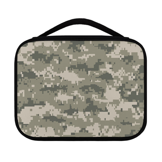 Beige Digital Camo Pattern Print Classic Bible Case