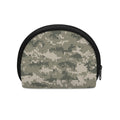 Beige Digital Camo Pattern Print Coin Purse