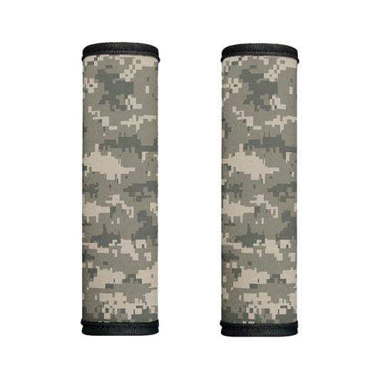 Beige Digital Camo Pattern Print Handle Covers