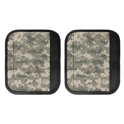 Beige Digital Camo Pattern Print Handle Covers