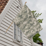 Beige Digital Camo Pattern Print House Flag