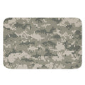 Beige Digital Camo Pattern Print Indoor Door Mat