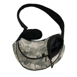 Beige Digital Camo Pattern Print Pet Sling Carrier