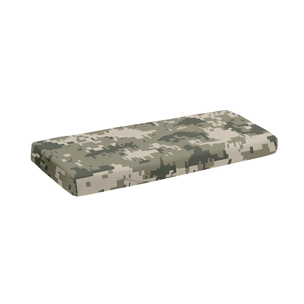 Beige Digital Camo Pattern Print Piano Keyboard Cover
