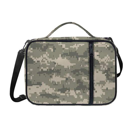 Beige Digital Camo Pattern Print Shoulder Strap Bible Bag