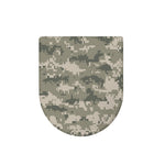 Beige Digital Camo Pattern Print Toilet Lid Cover