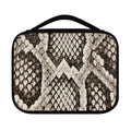 Beige Snakeskin Print Classic Bible Case