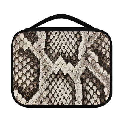 Beige Snakeskin Print Classic Bible Case
