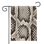 Beige Snakeskin Print House Flag