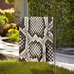 Beige Snakeskin Print House Flag