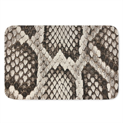 Beige Snakeskin Print Indoor Door Mat