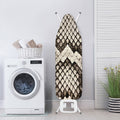 Beige Snakeskin Print Ironing Board Cover