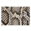 Beige Snakeskin Print Placemat