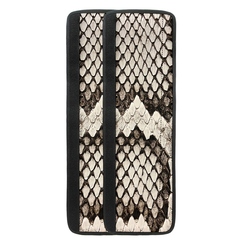 Beige Snakeskin Print Refrigerator Handle Covers