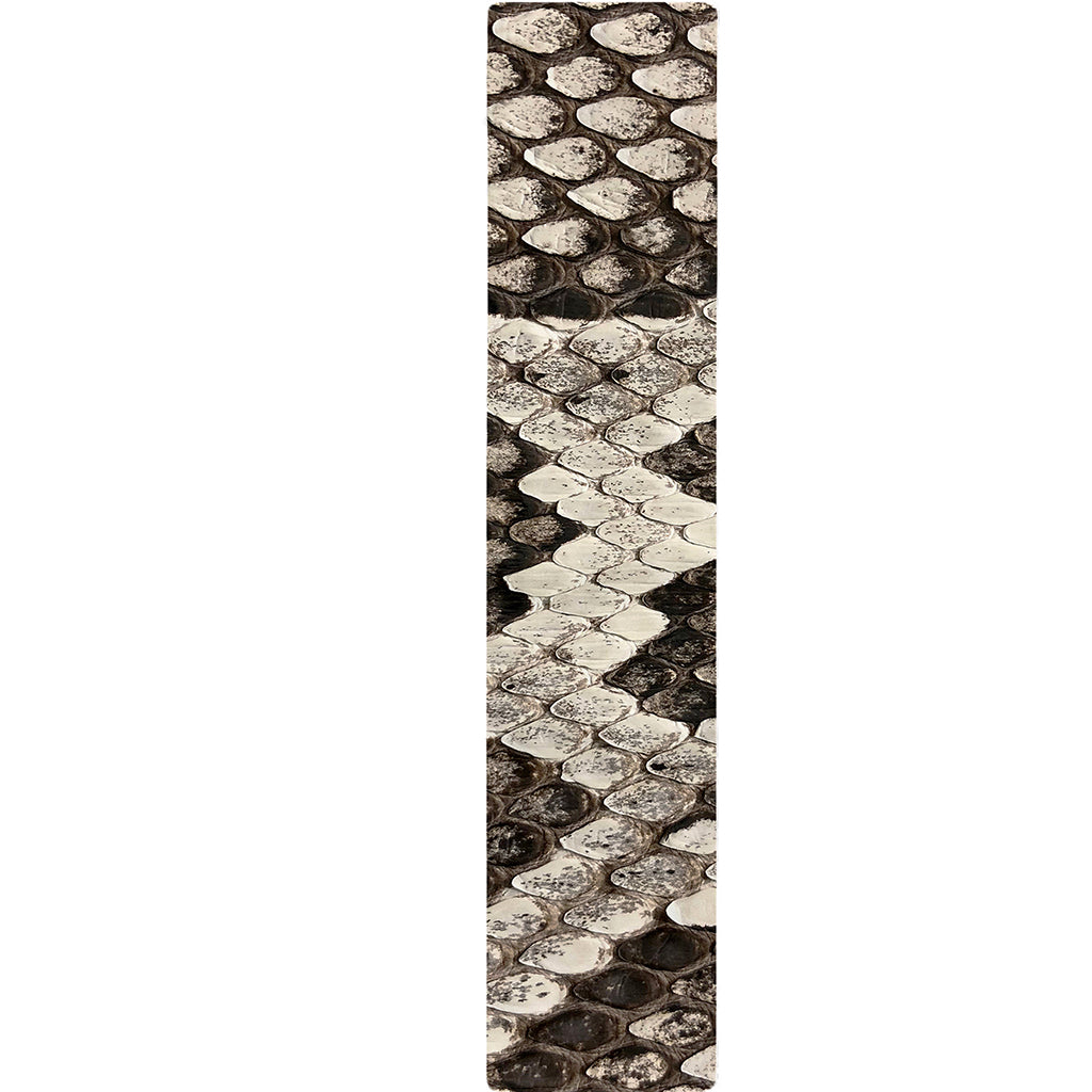 Beige Snakeskin Print Table Runner