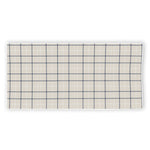 Beige Tattersall Pattern Print Beach Towel