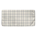 Beige Tattersall Pattern Print Towel