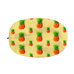 Beige Watercolor Pineapple Pattern Print Car Side Mirror Covers
