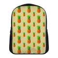 Beige Watercolor Pineapple Pattern Print Casual Backpack