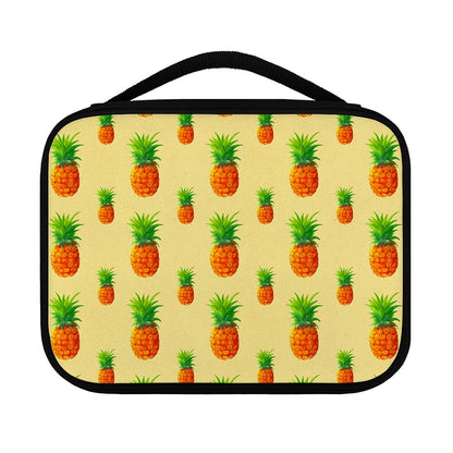 Beige Watercolor Pineapple Pattern Print Classic Bible Case