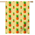 Beige Watercolor Pineapple Pattern Print House Flag