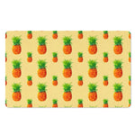 Beige Watercolor Pineapple Pattern Print Polyester Doormat