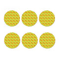Beige Watercolor Sunflower Pattern Print Coaster Set