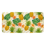 Beige Zebra Pineapple Pattern Print Towel