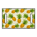 Beige Zig Zag Pineapple Pattern Print Golf Cart Seat Cover