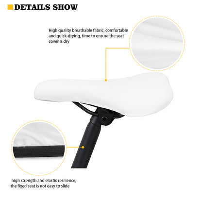 Shark Fish Pattern Print Bicycle Seat Cover