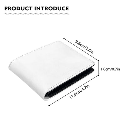 Dolphin Riding Waves Pattern Print Bifold Wallet