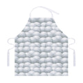 Big Golf Ball Pattern Print Adjustable Apron
