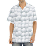 Big Golf Ball Pattern Print Aloha Shirt
