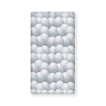 Big Golf Ball Pattern Print Baby Crib Sheet