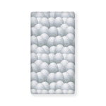Big Golf Ball Pattern Print Baby Crib Sheet