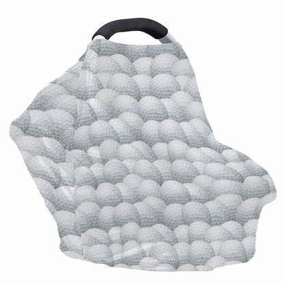 Big Golf Ball Pattern Print Baby Seat Cover