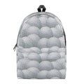 Big Golf Ball Pattern Print School Backpack