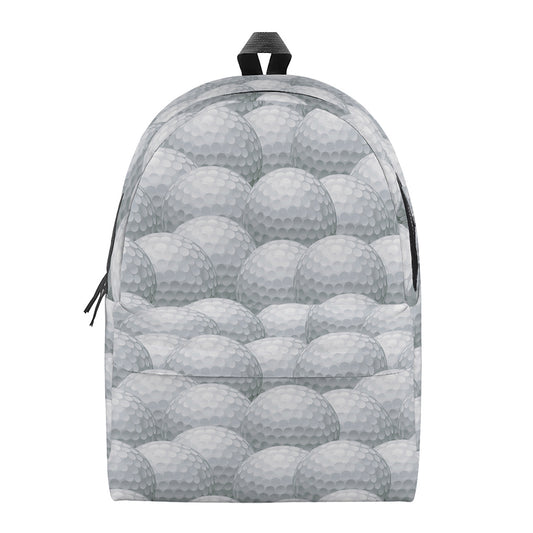 Big Golf Ball Pattern Print Backpack